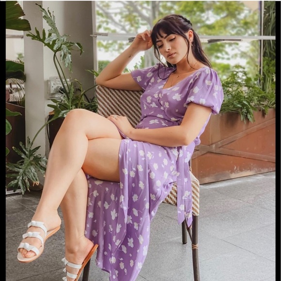 sanctuary meadow wrap dress